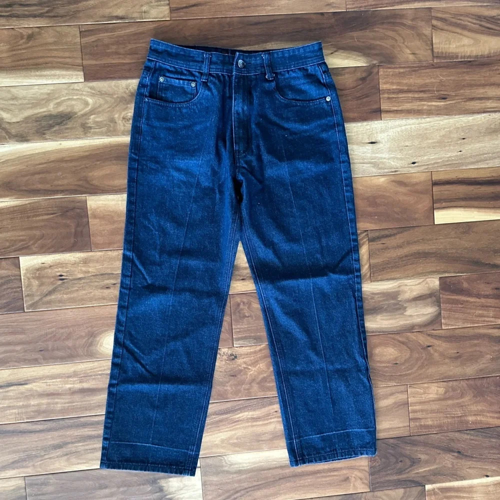 Akademiks Dark Wash Denim Straight Leg Jeans size 32x32